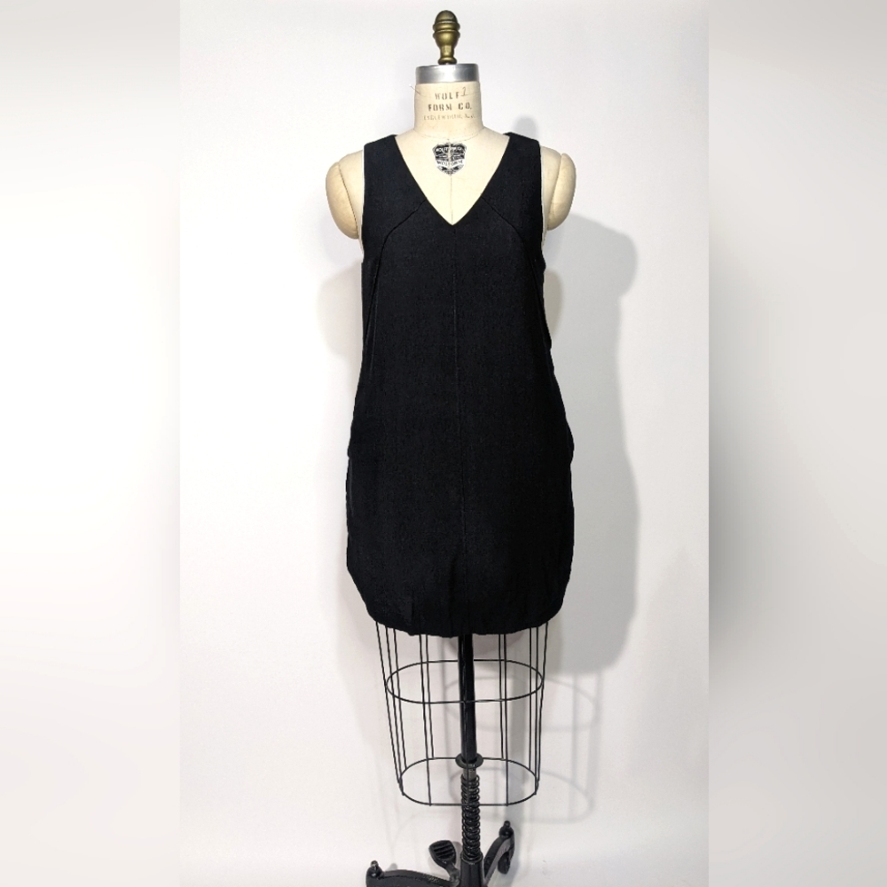 Tobi black mod mini dress